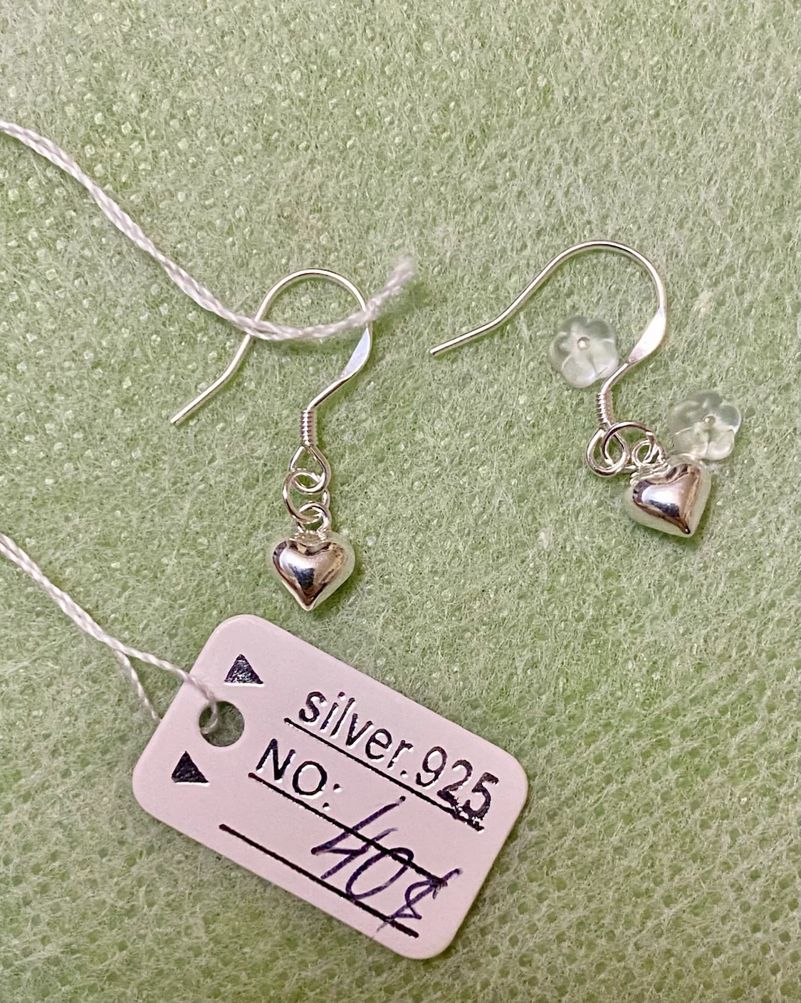 Sterling silver earrings - photo 5