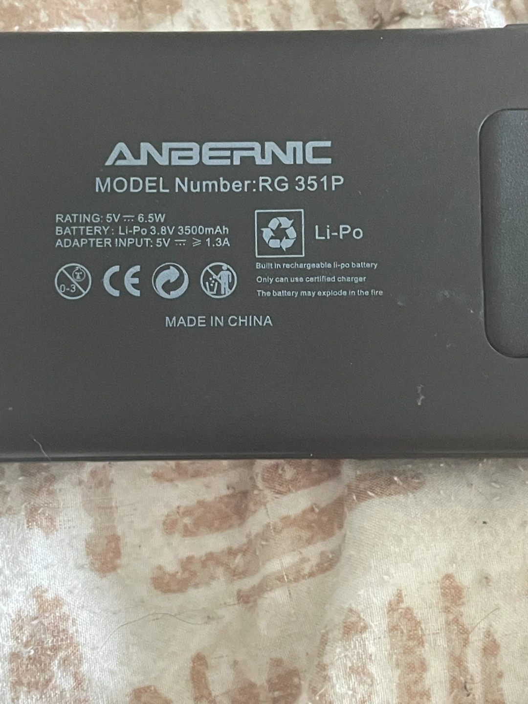 Anbernic RG351P Handheld Gaming Console
