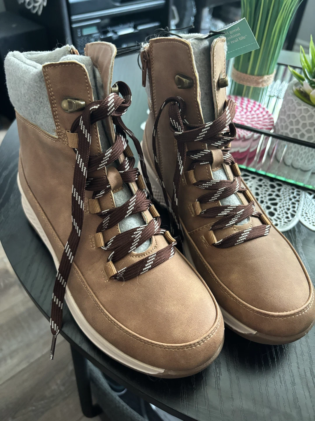 Maurices Women's ANDIE Brown Winter Boots Size 7 - photo 2
