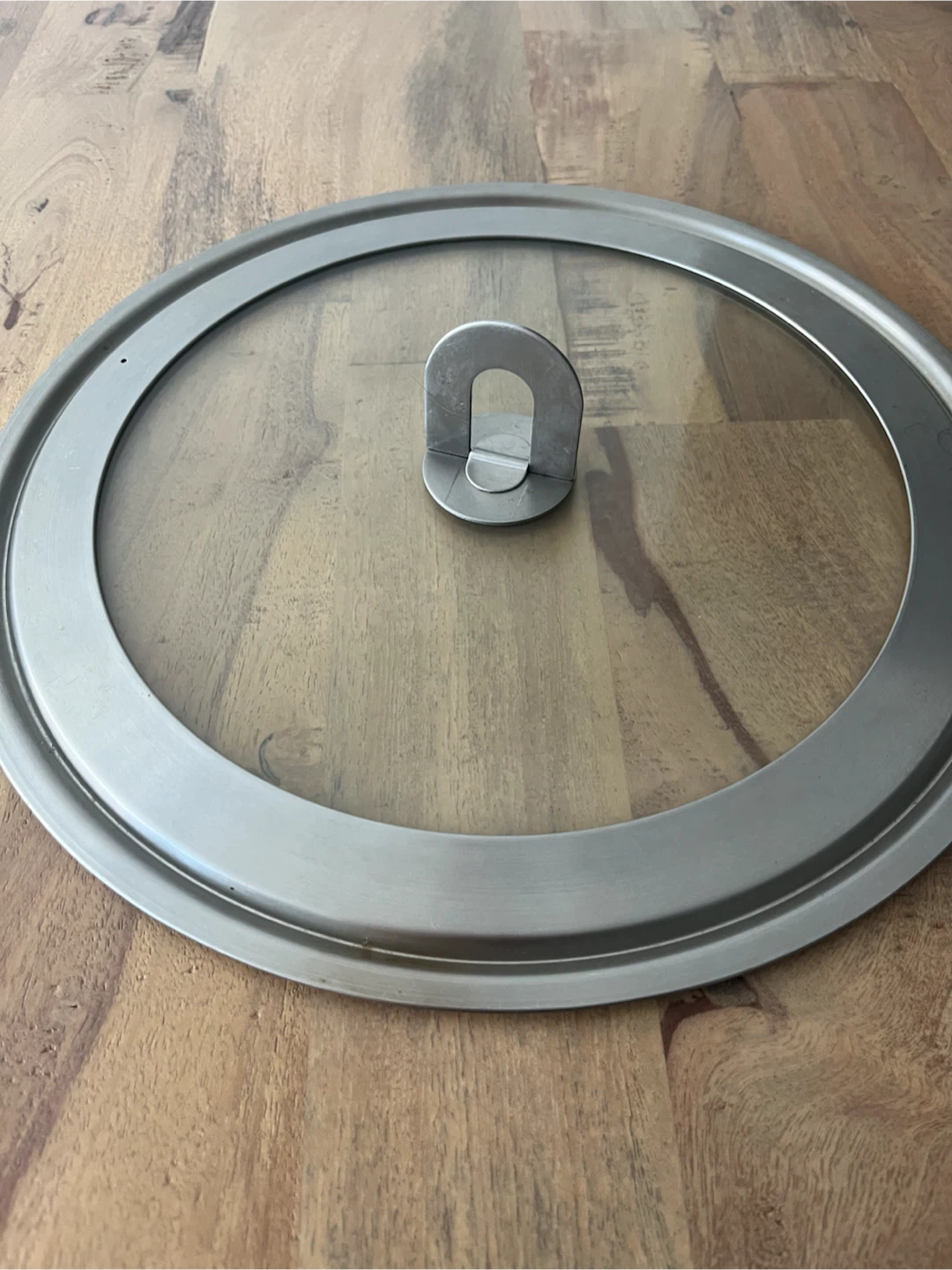 Glass and Stainless Steel Pot Lid - photo 2