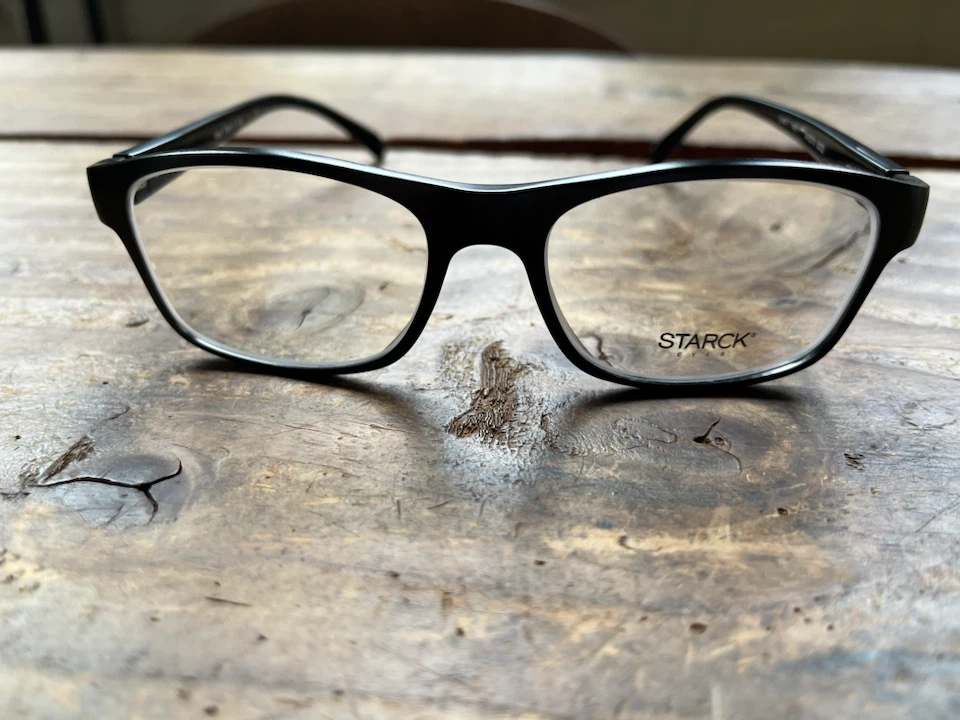 Starck Eyes Alain Mikli Black Eyeglasses SH2010