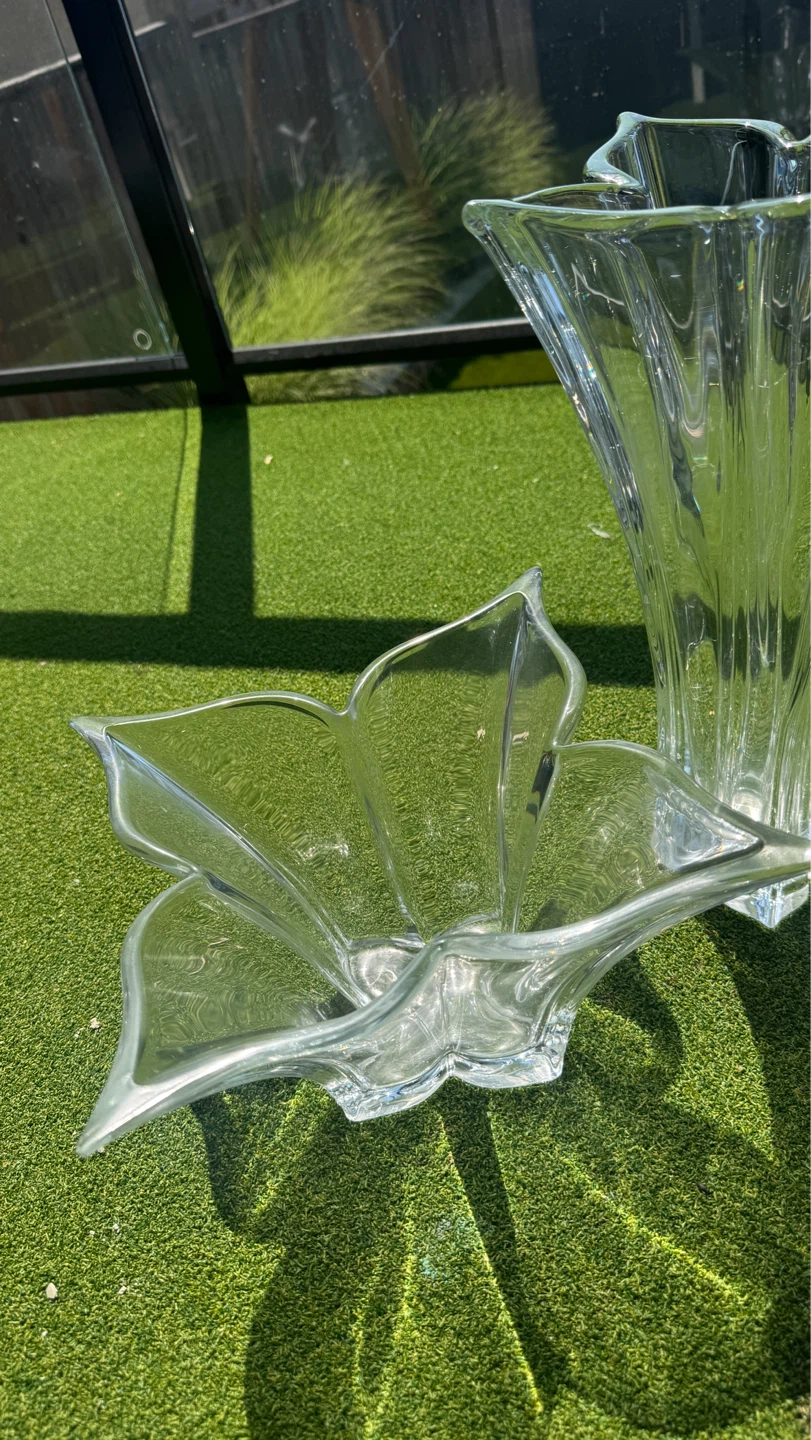 Set of 2 Crystal Vases - photo 2