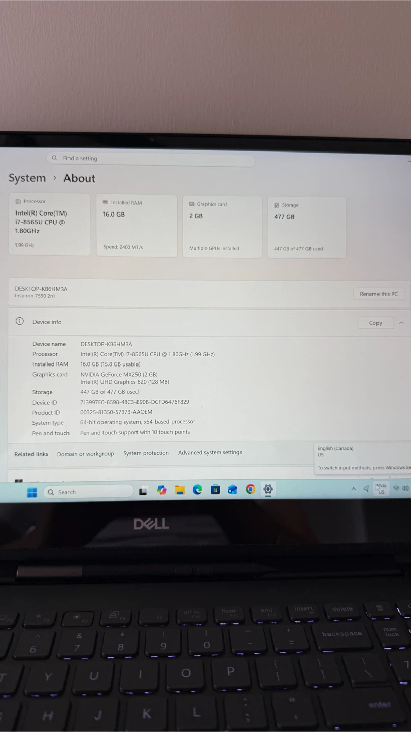 Dell Inspiron 15 7000 2-in-1 Laptop - photo 5