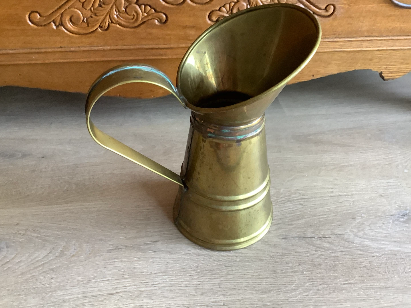 MCM Van Dyk Canada Copper/Brass Pitcher/Jug 🐞 - photo 3