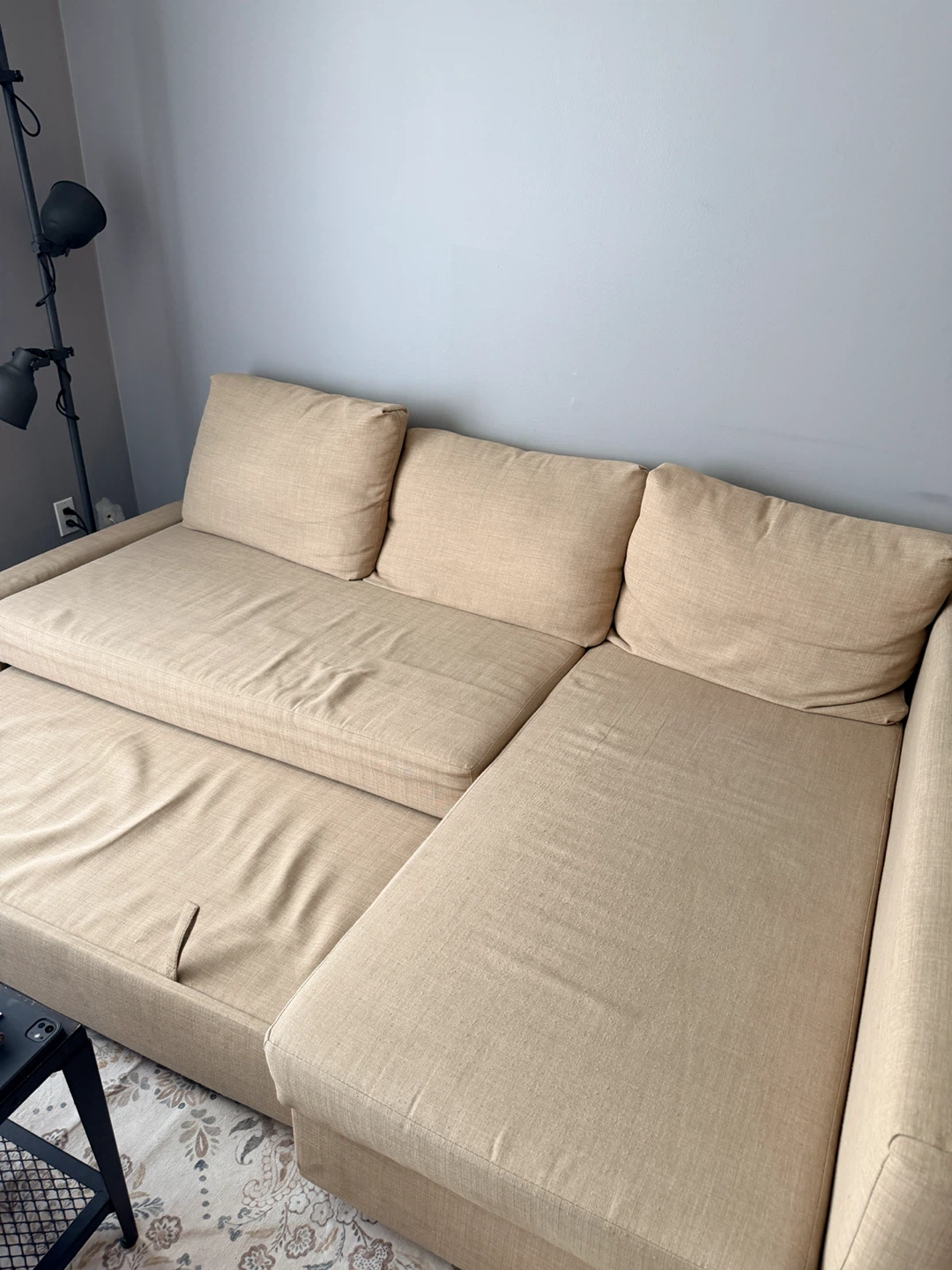 Ikea FRIHETEN sofa bed (beige) - photo 2