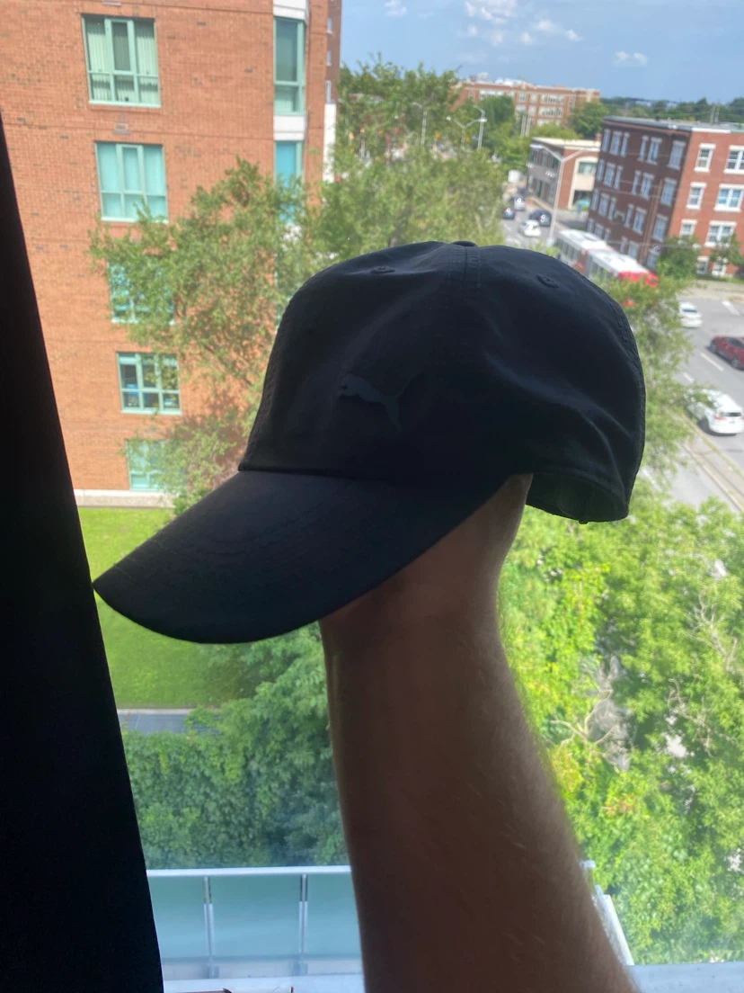 Puma Black Baseball Cap