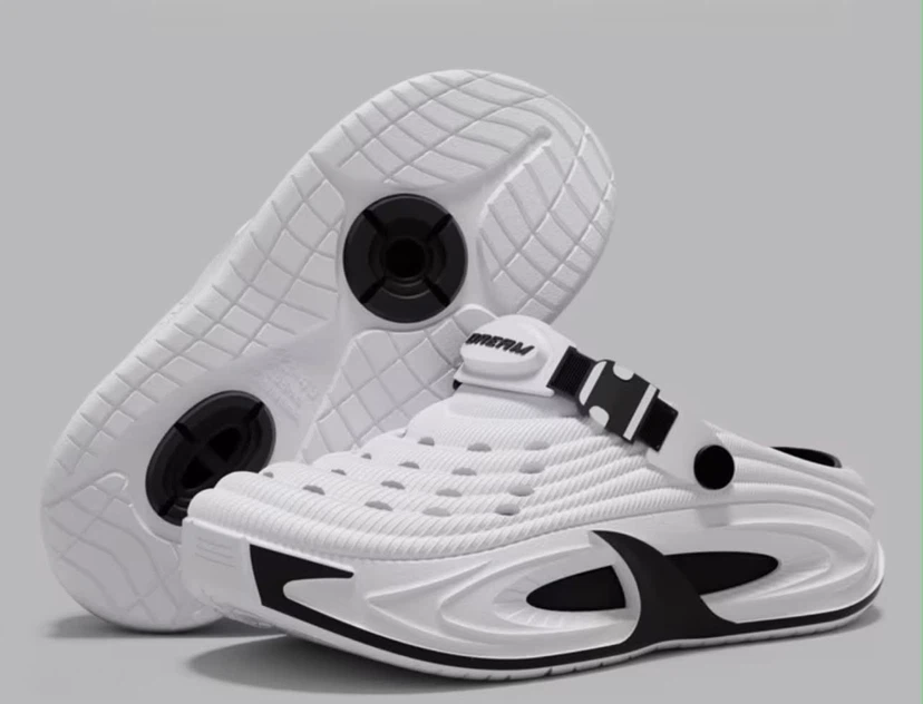 White DREAM Clogs