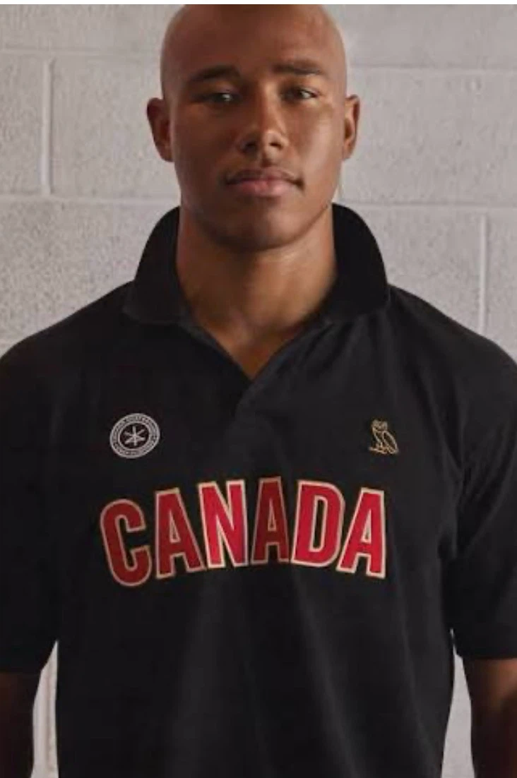 OVO "Canada" Black Polo Shirt S - photo 2