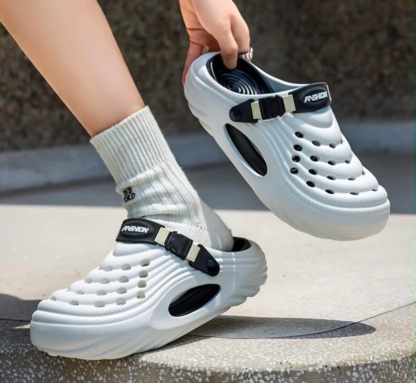 White EVA Clogs - photo 4
