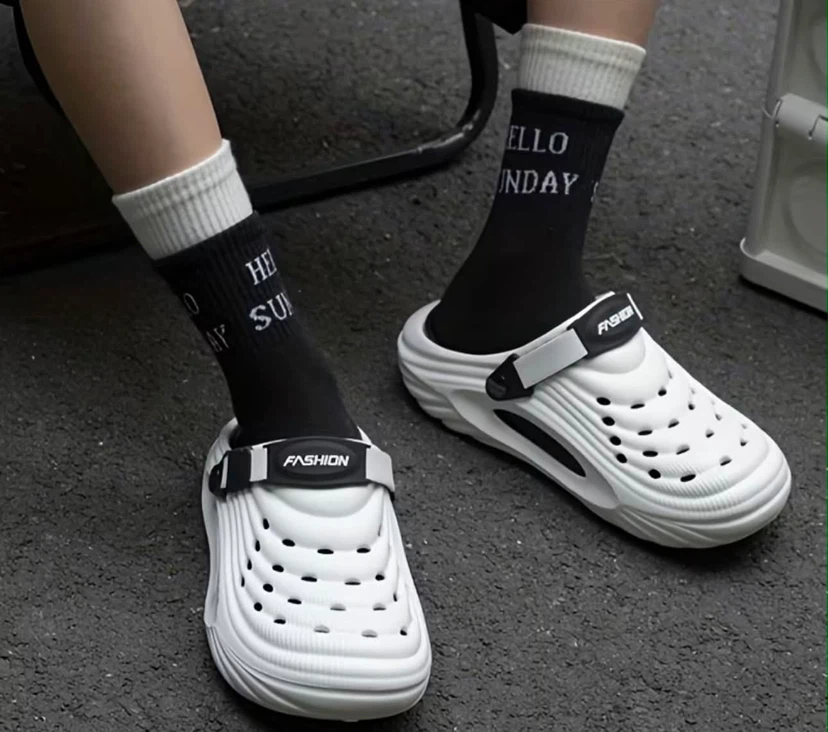 White EVA Clogs - photo 5