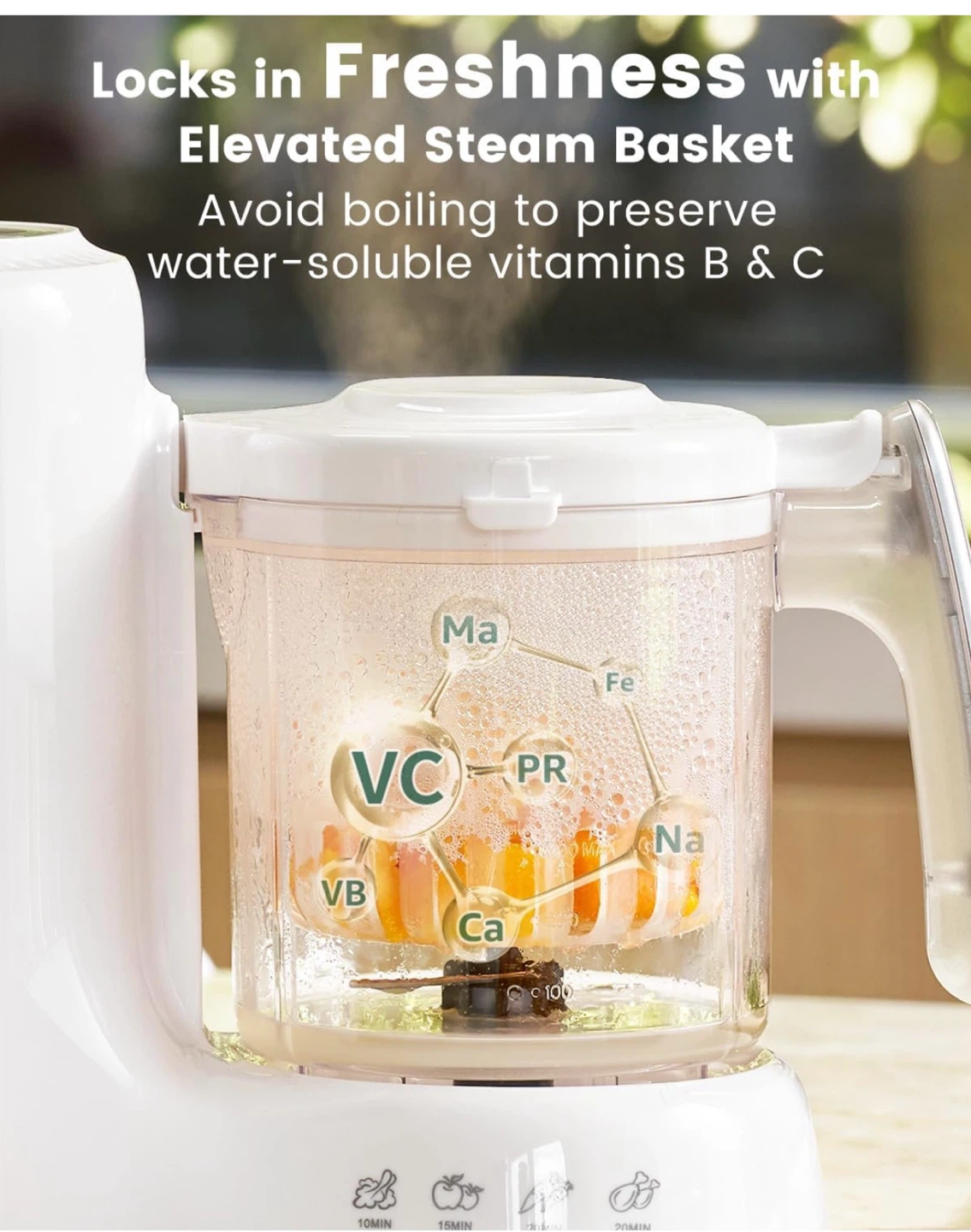 Growns! 4th Gen Baby Food Maker Steamer Blender - photo 3