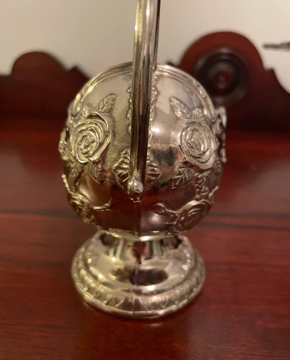 Vintage Silver-Plated Sugar or Candy Dish - photo 5