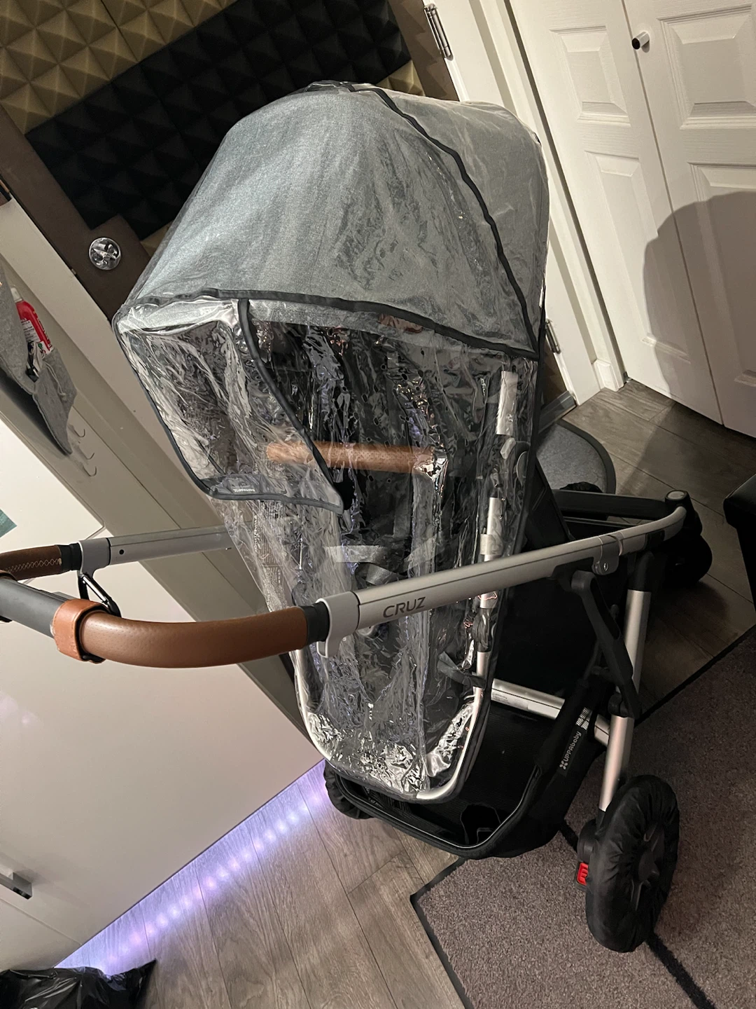 UPPAbaby Cruz V2 Stroller (2024) + CozyGanoosh + Upper Adapters