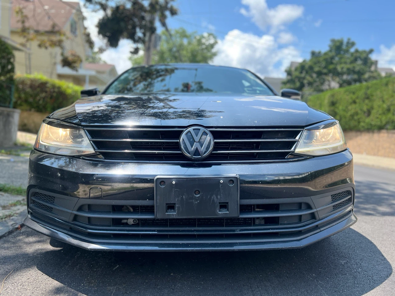 2017 Black Volkswagen Jetta