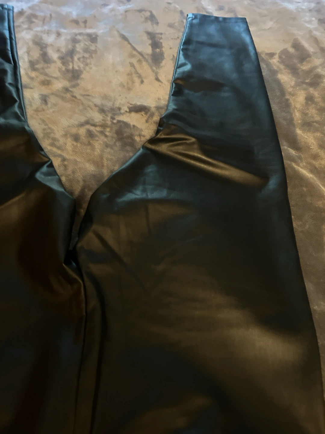 Melanie Lyne Black Faux Leather Leggings - photo 3