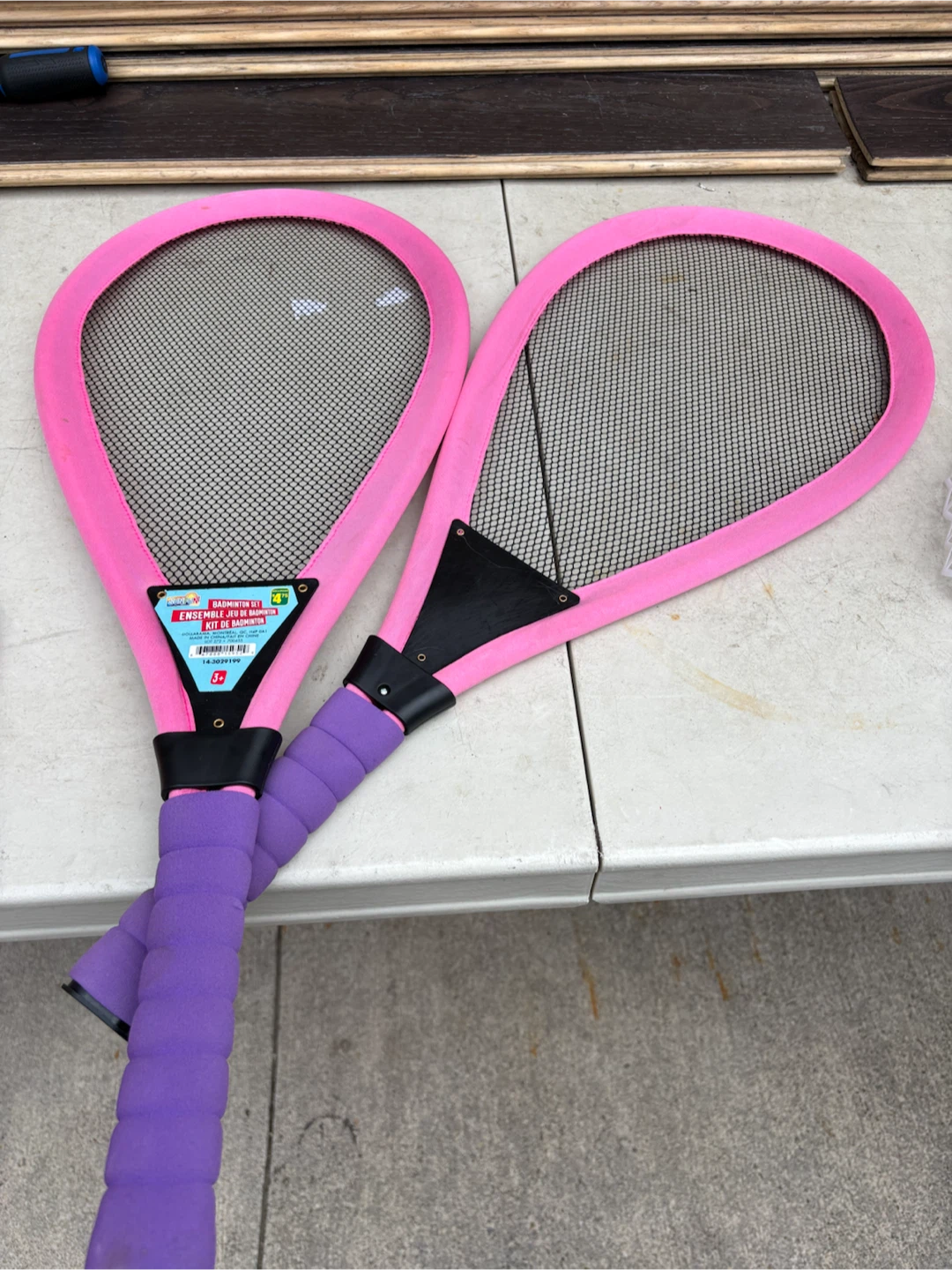 Pink Badminton Set