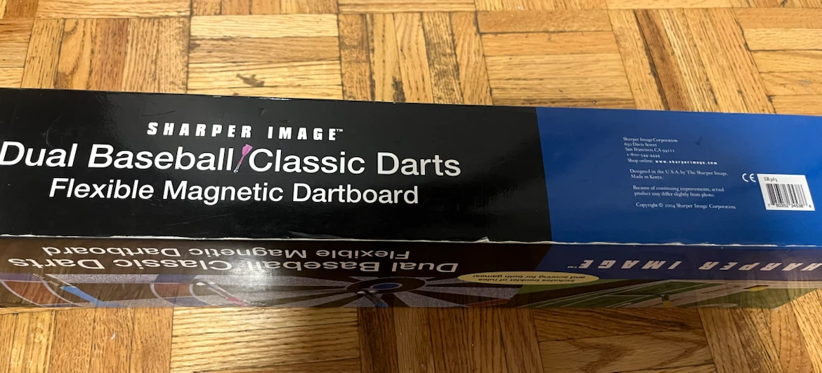 Dual Baseball/Classic Darts Flexible Magnetic Dartboard - photo 2