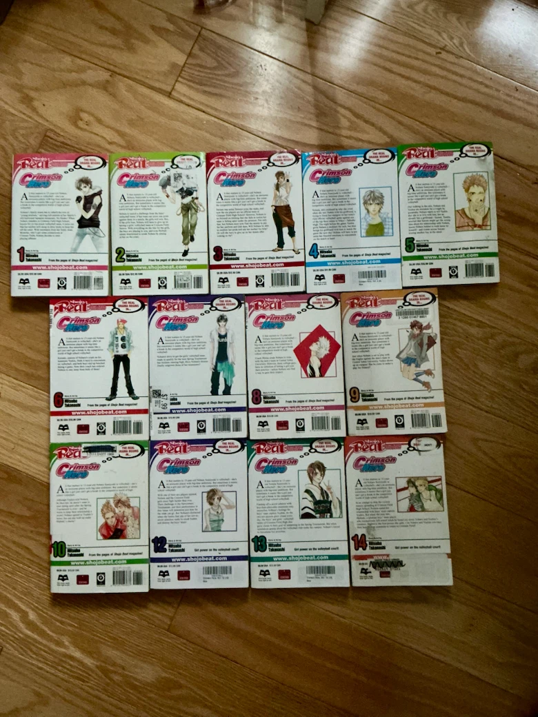 Crimson Hero volumes 1-10, 12-14 - photo 2