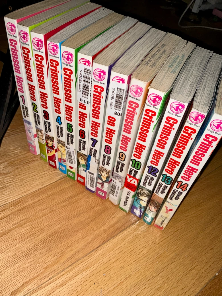 Crimson Hero volumes 1-10, 12-14 - photo 5