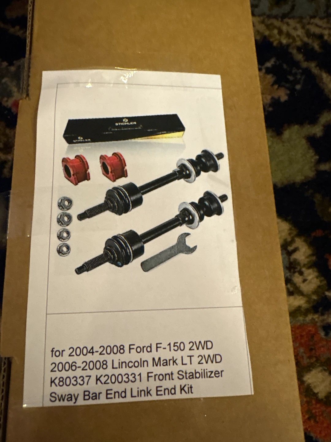 Sway Bar End Link Kit for Ford F-150