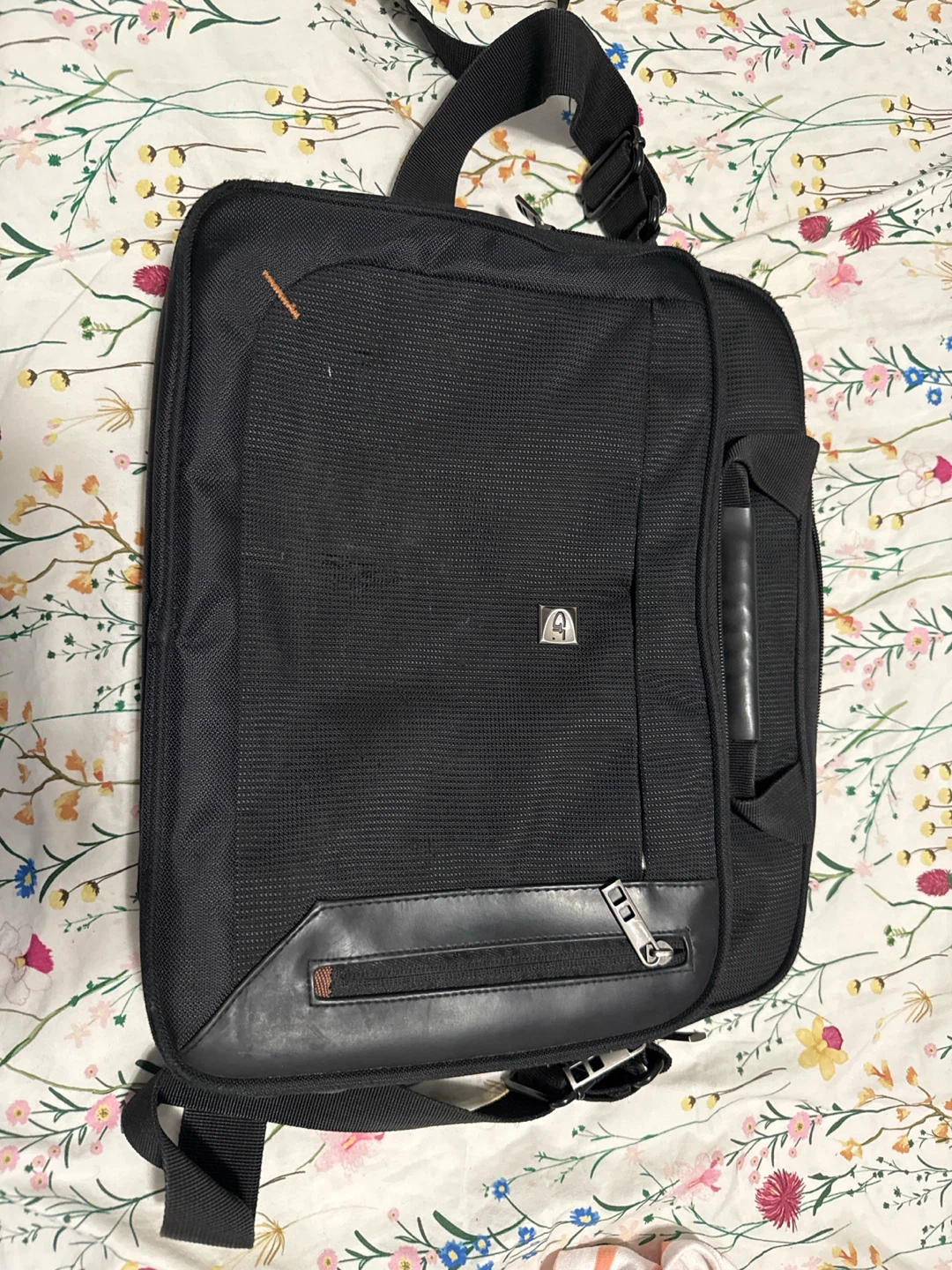 Black Messenger Bag
