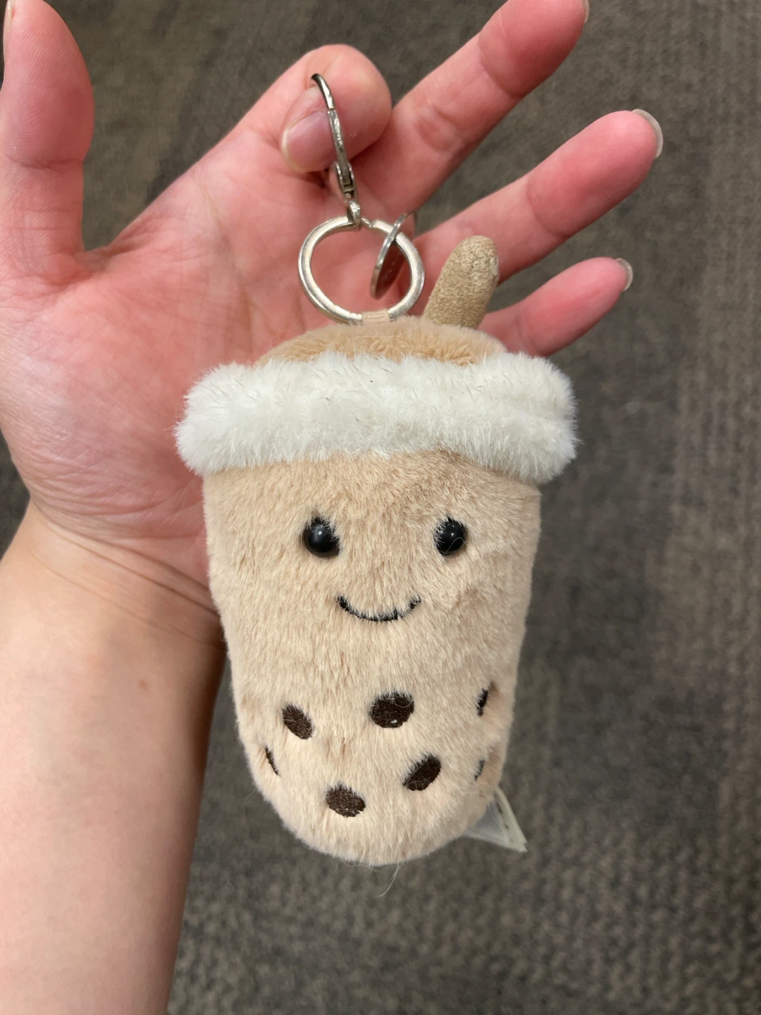 Jellycat Boba Tea Plush Keychain