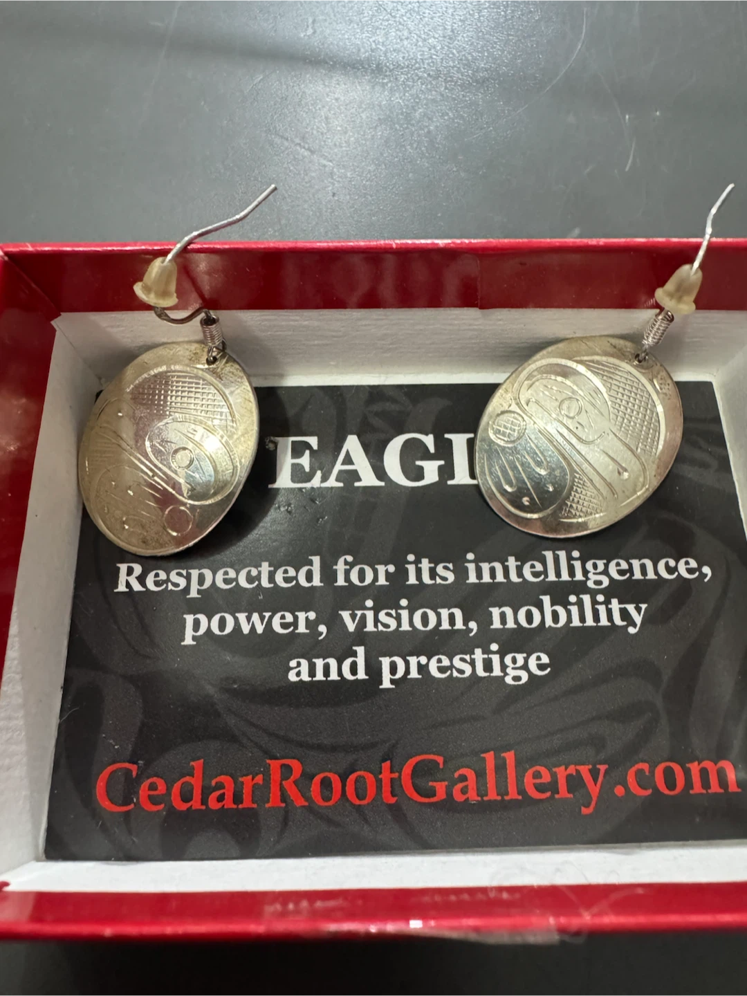 Cedar Root Gallery Eagle Earrings - photo 2