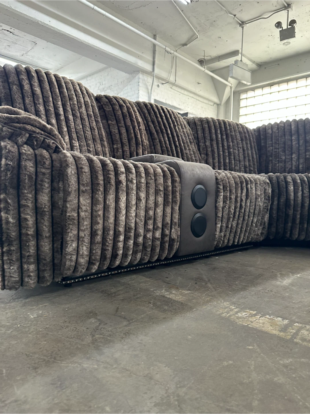 Sectional Sofa with Cup Holders - photo 2