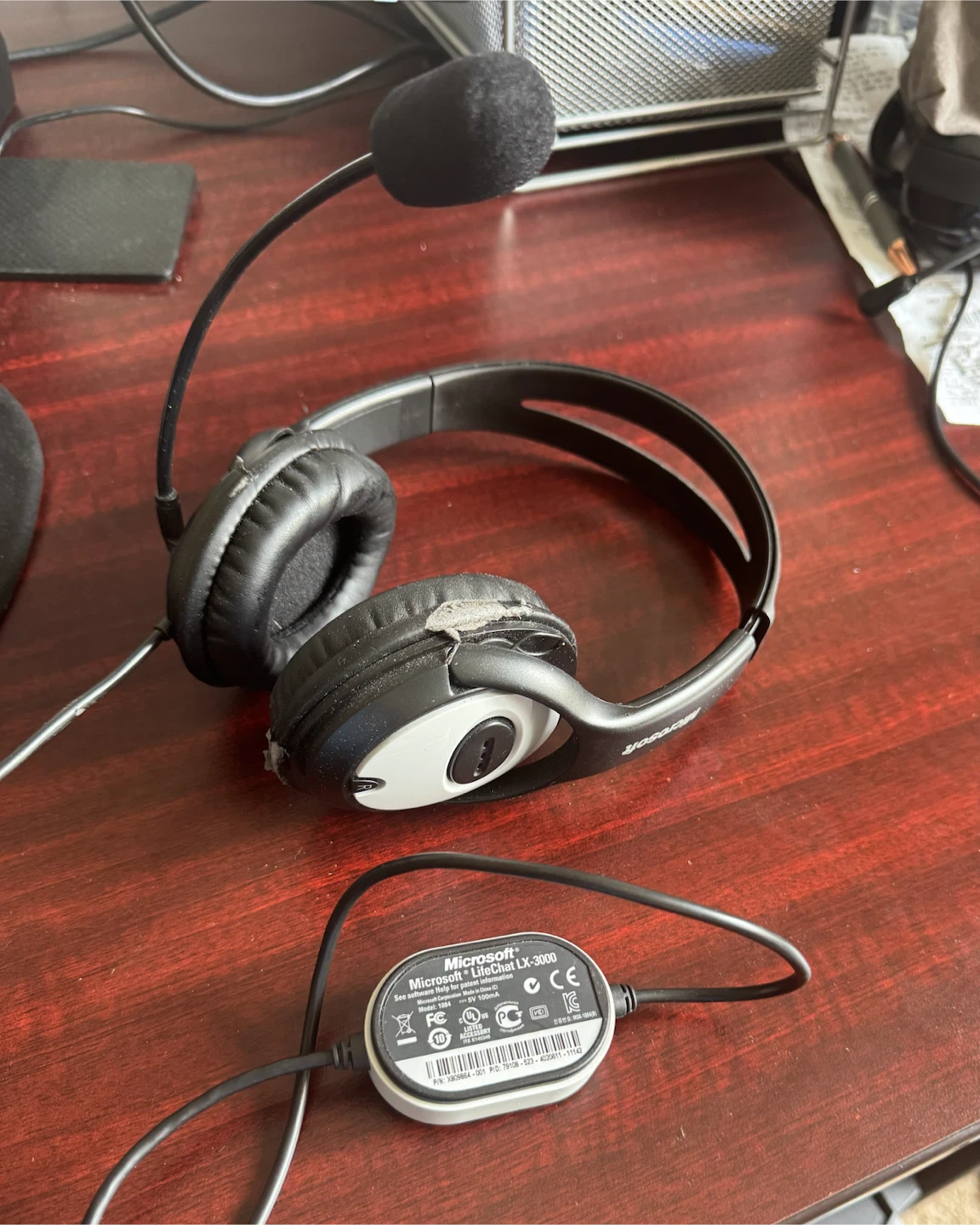 Microsoft LifeChat LX-3000 Headset with Microphone - photo 2
