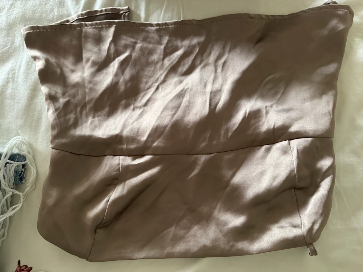 Women’s Satin Tie Back Cami Top - photo 2