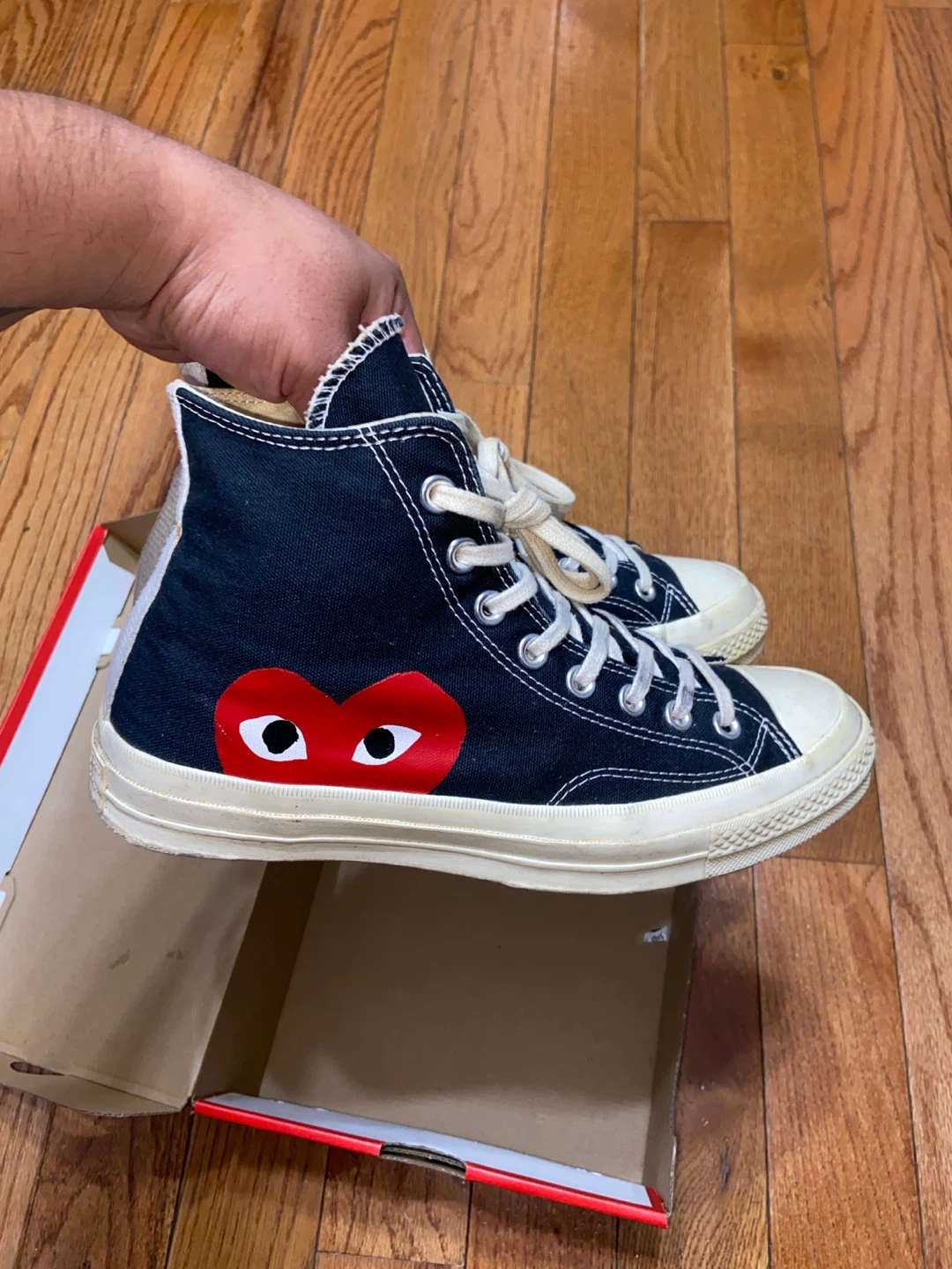 Comme des Garçons PLAY x Converse Chuck 70 High