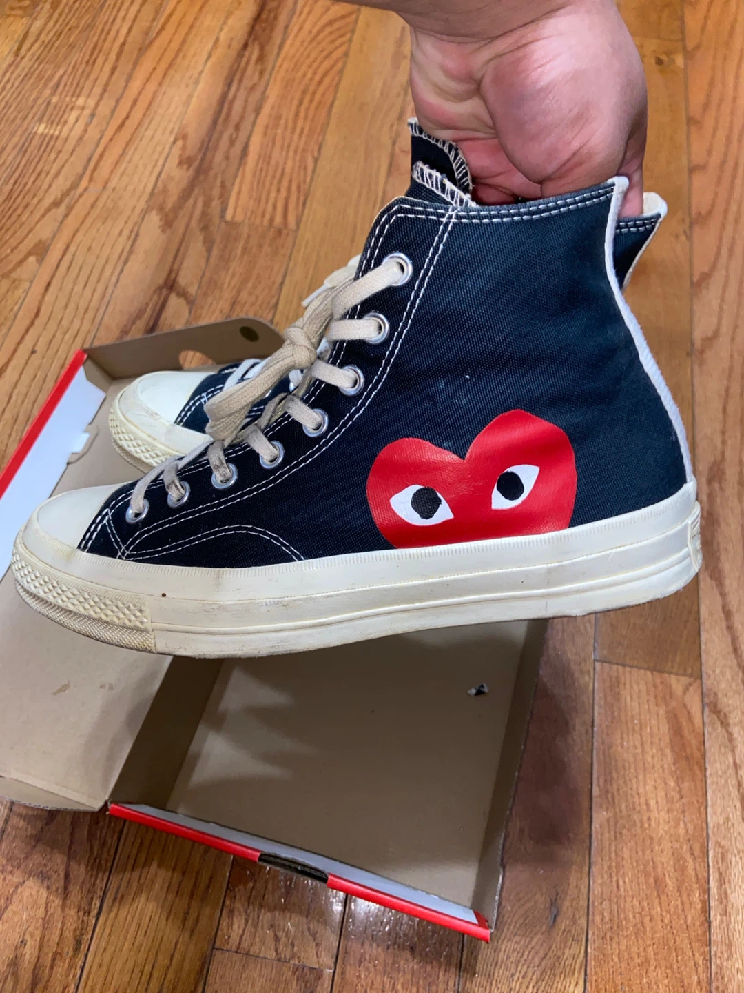 Comme des Garçons PLAY x Converse Chuck 70 High - photo 3