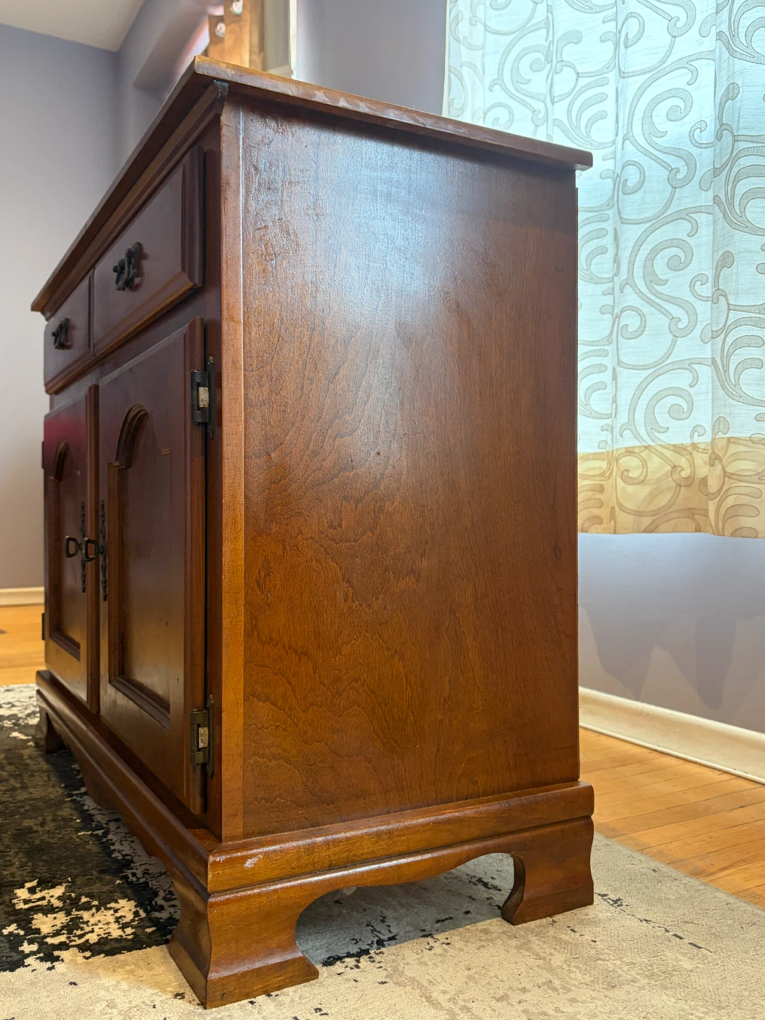 Solid Wood Cabinet | Storage Cabinet | Console | Excellent Cond - photo 4
