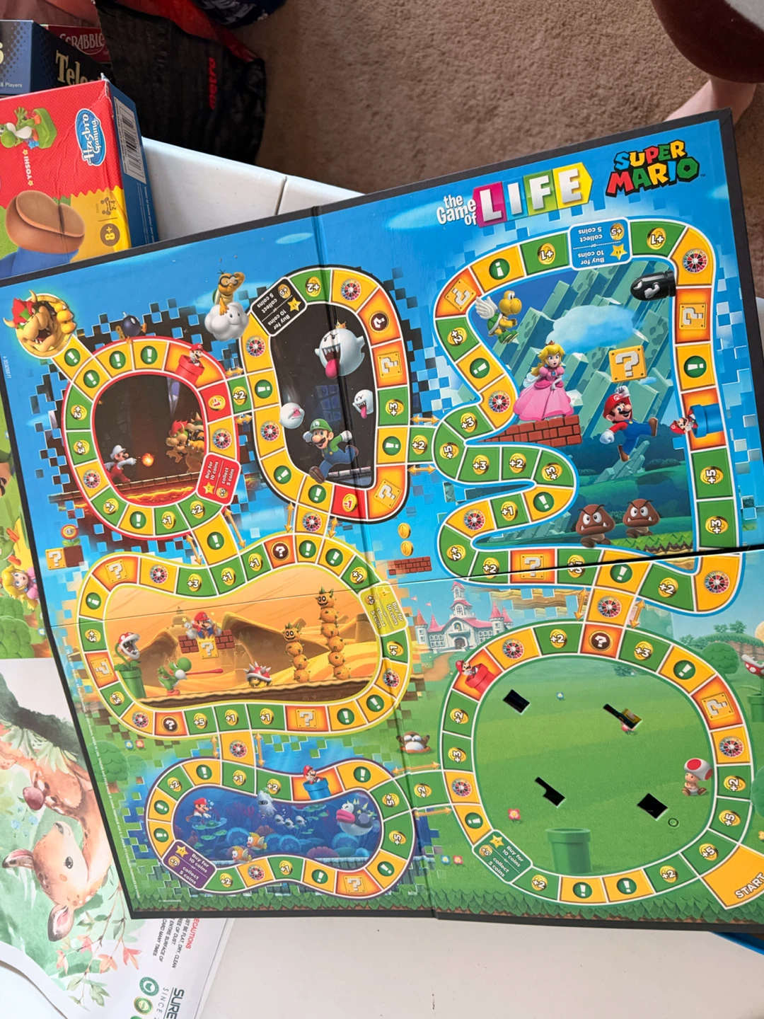 The Game of Life: Super Mario Edition Board Game - photo 3
