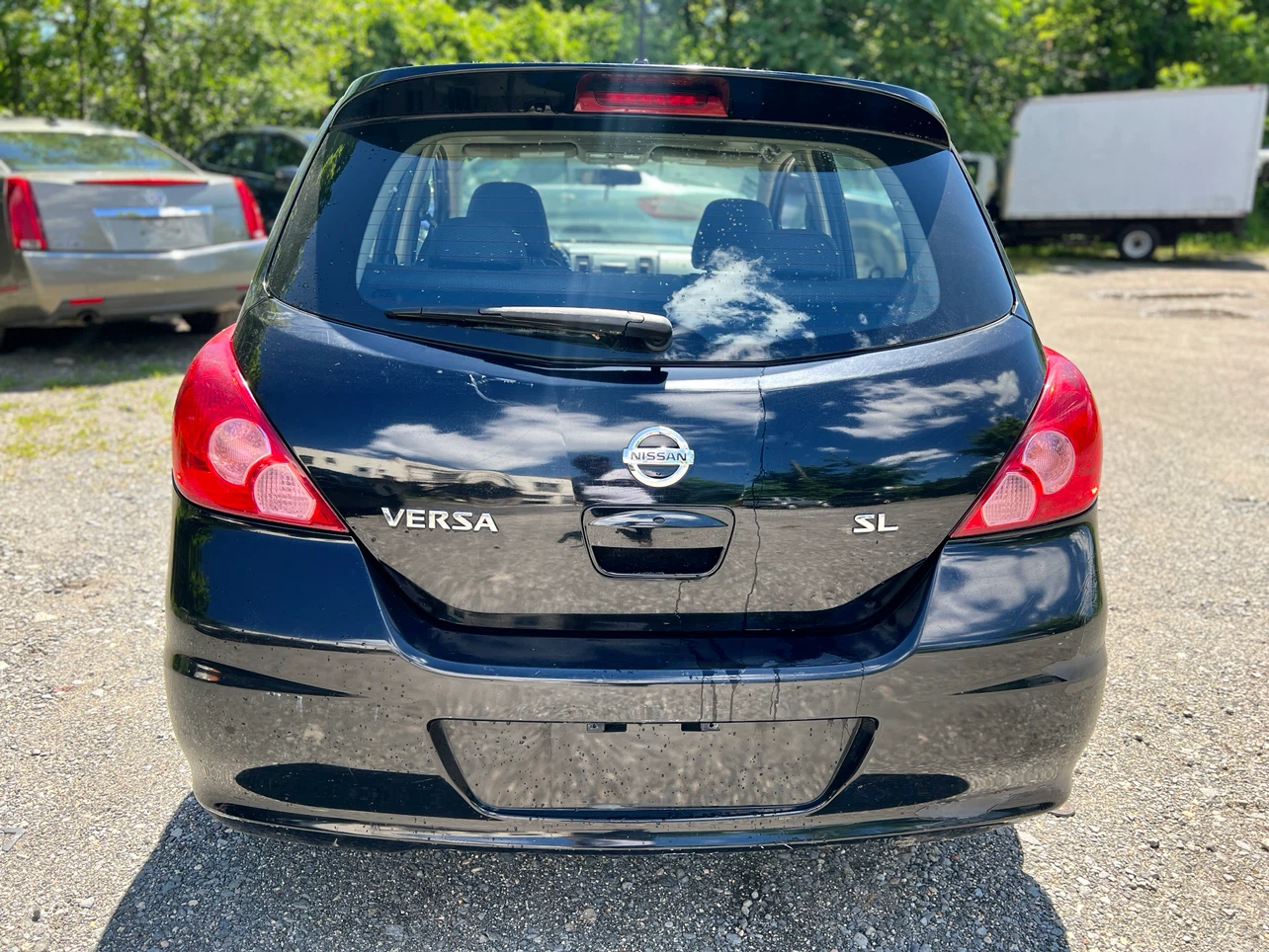 2008 Black Nissan Versa SL