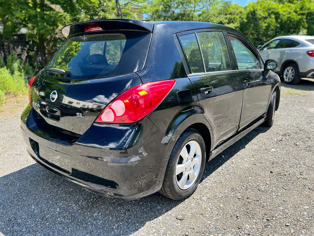 2008 Black Nissan Versa SL - photo 2