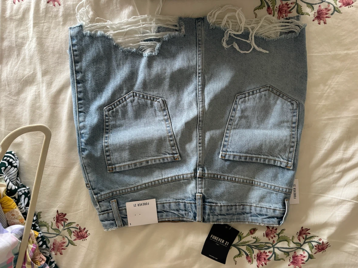 Forever 21 Distressed Denim Shorts - photo 2