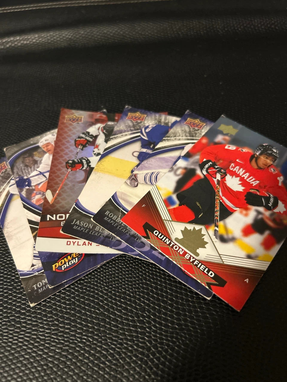 Upper Deck NHL Hockey Cards - Quinton Byfield & Dylan Strome