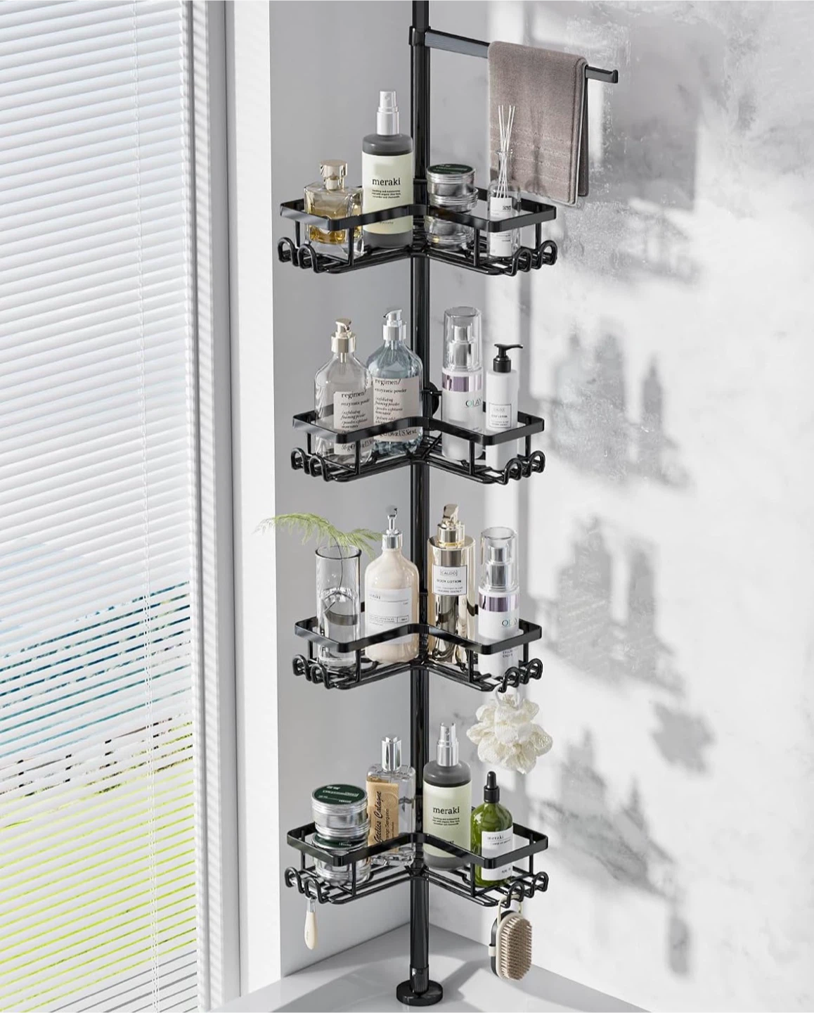 Adjustable Corner Shower Caddy