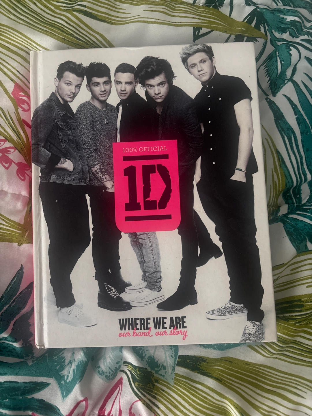 100% Official One Direction 'Where We Are' Book