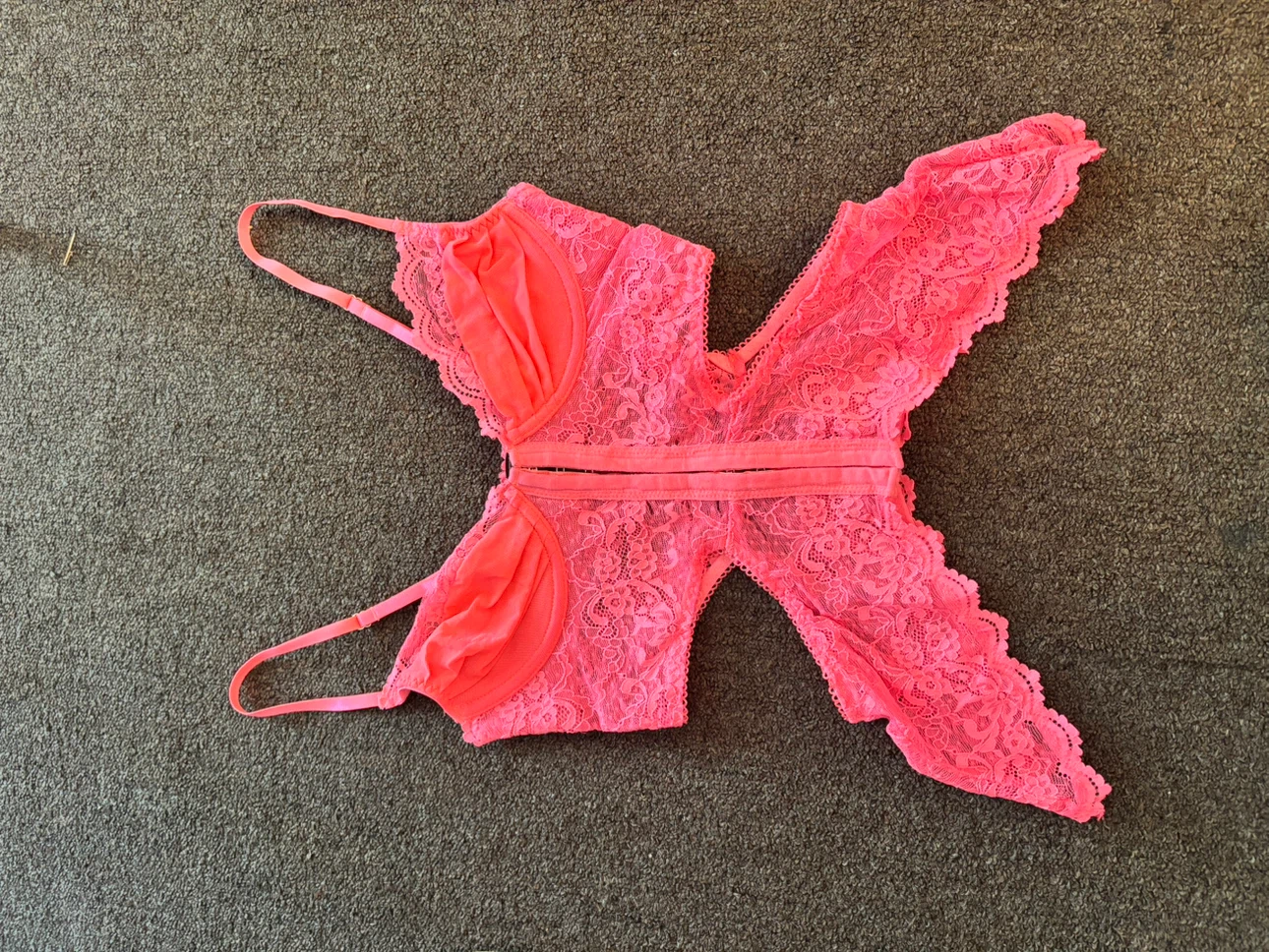 I.AM.GIA Butterfly Shaped Pink Corset