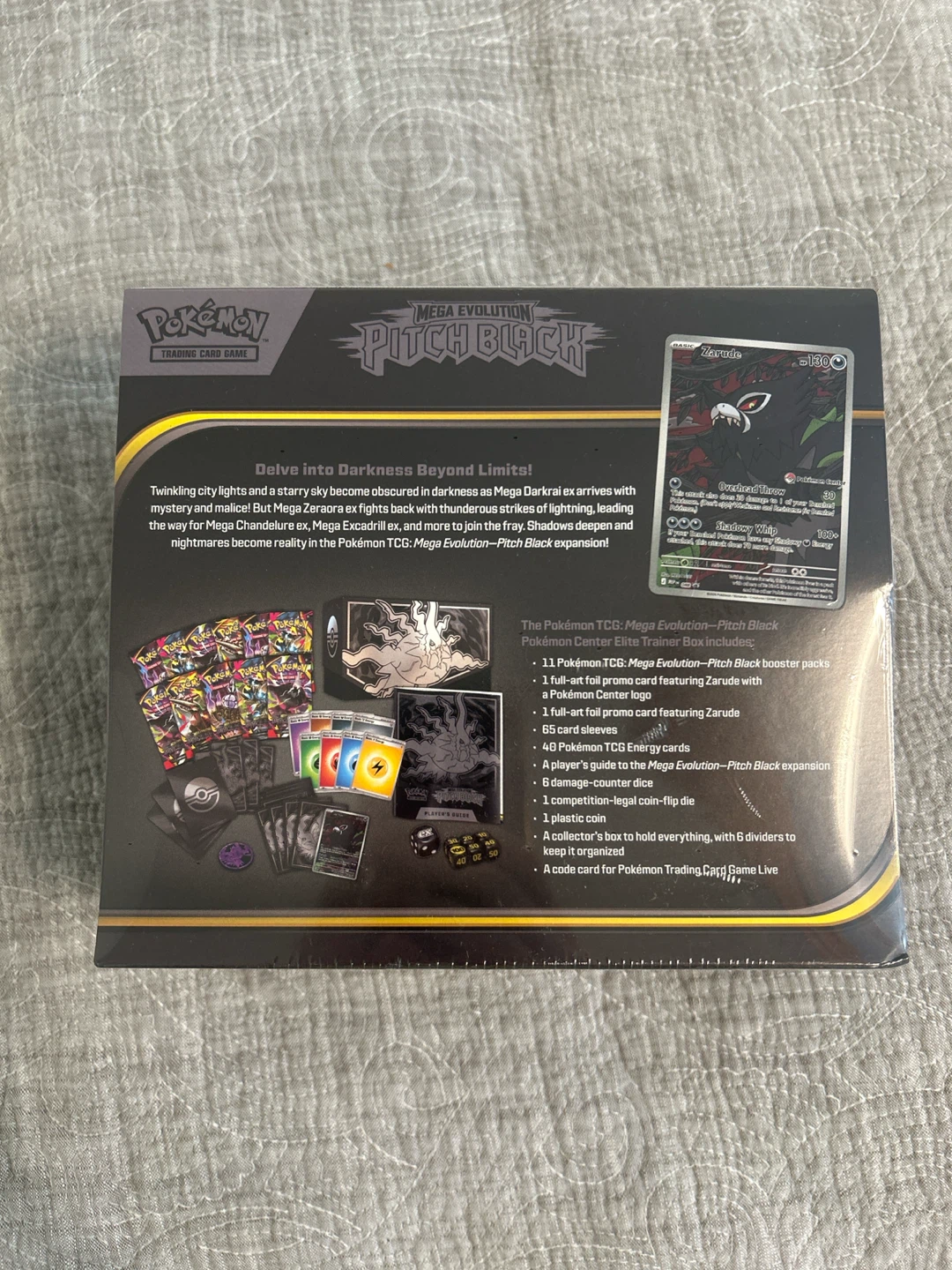 Pokemon Center Pitch Black ETB - photo 2