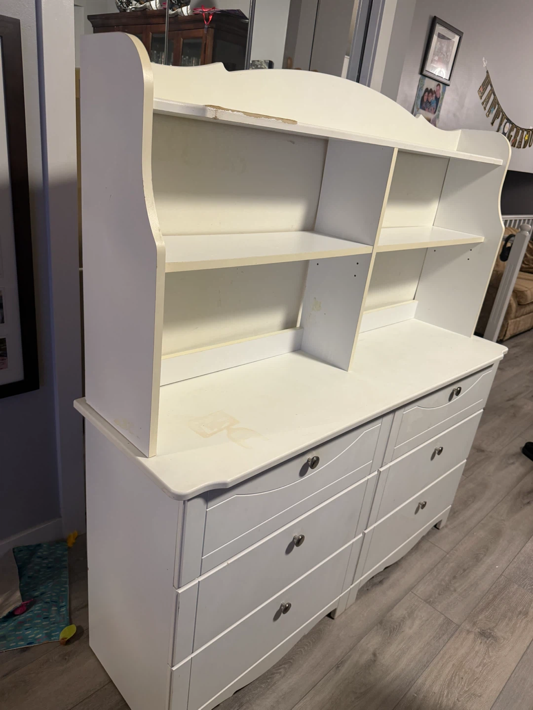 White Dresser