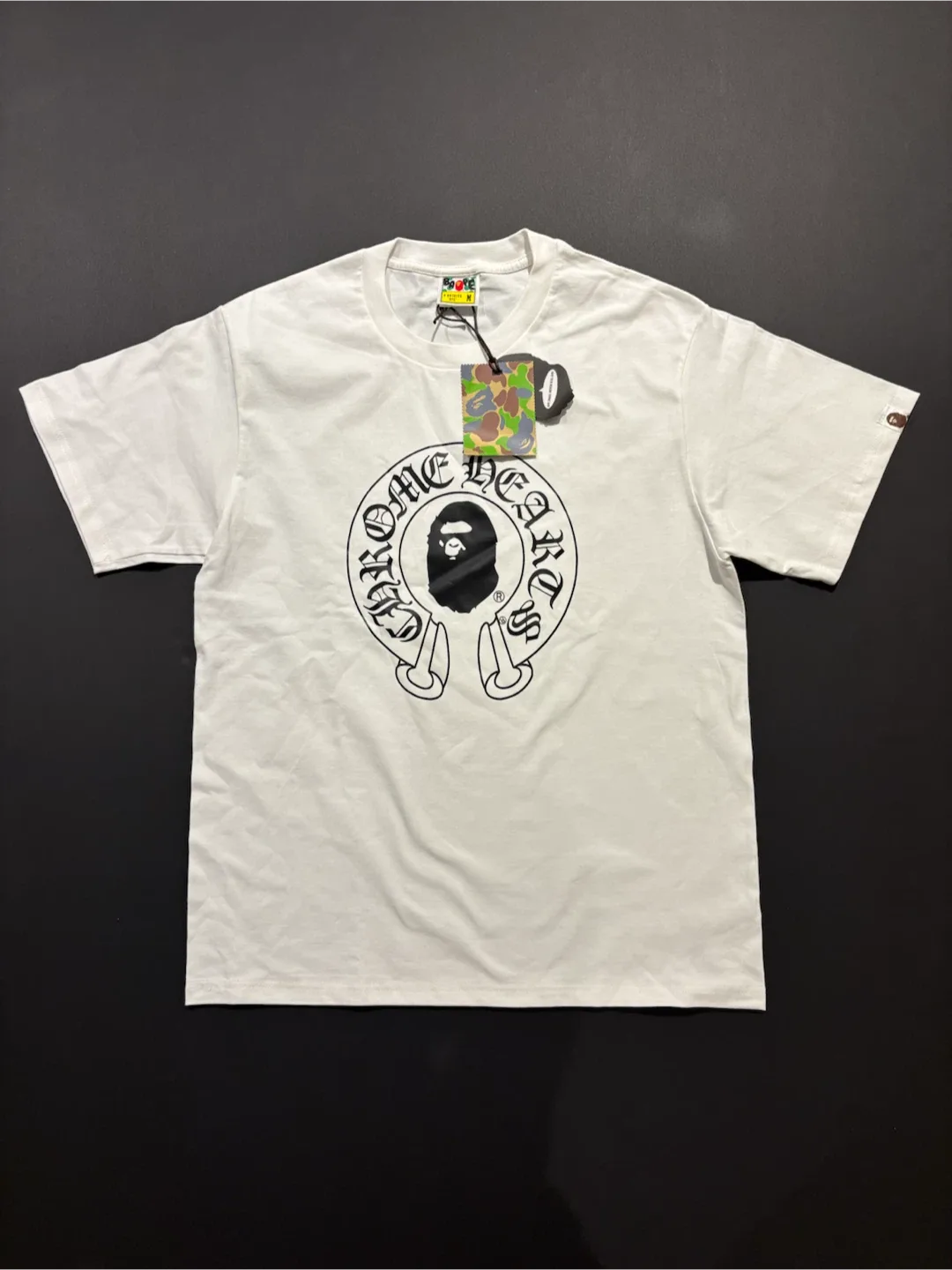 A Bathing Ape x Chrome Hearts Baby Milo T-Shirt
