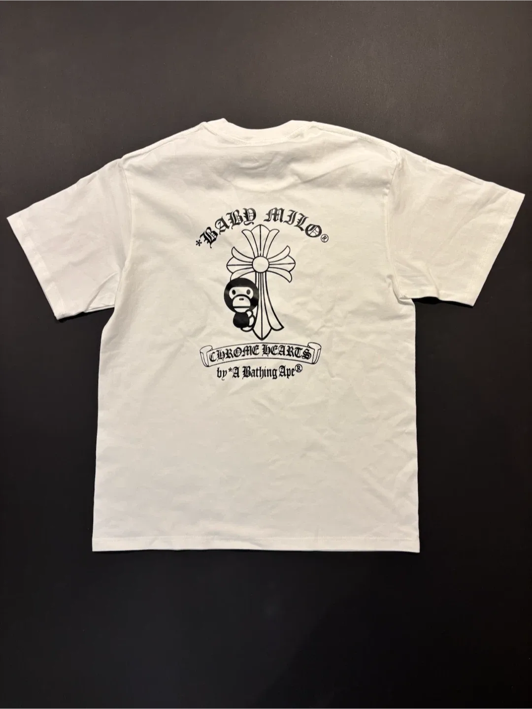 A Bathing Ape x Chrome Hearts Baby Milo T-Shirt - photo 4