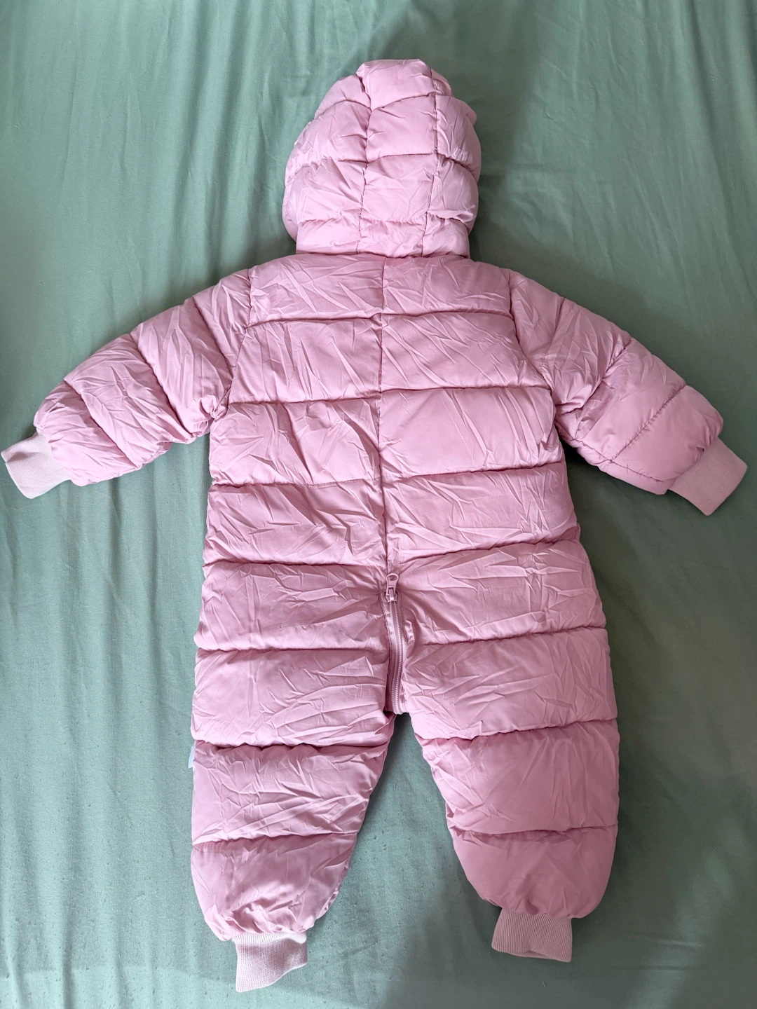 Pink Baby Snowsuit - photo 2