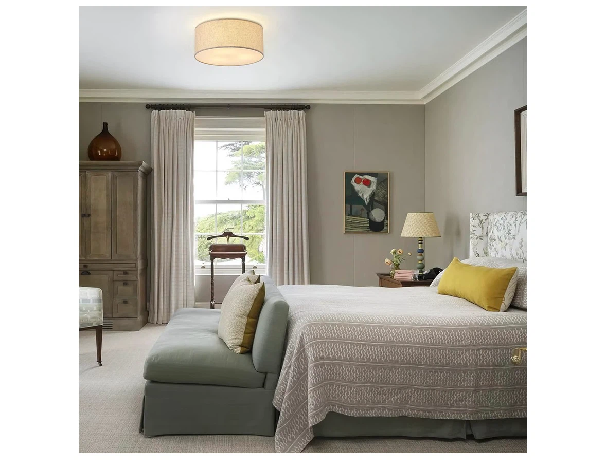 12.6" Modern Semi-Flush Ceiling Light Fixture - photo 5