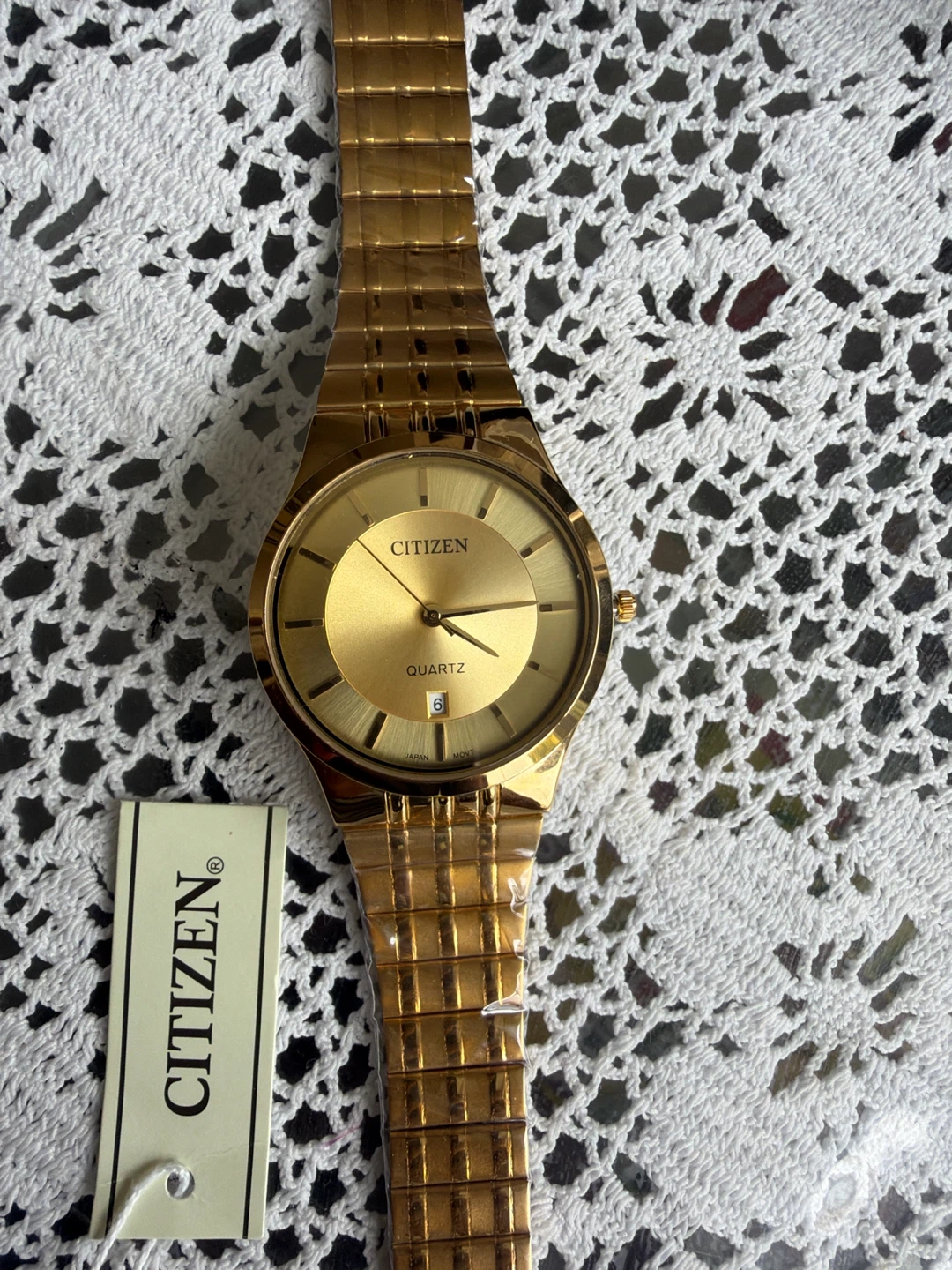 Citizen Quartz Gold Tone Watch - photo 2