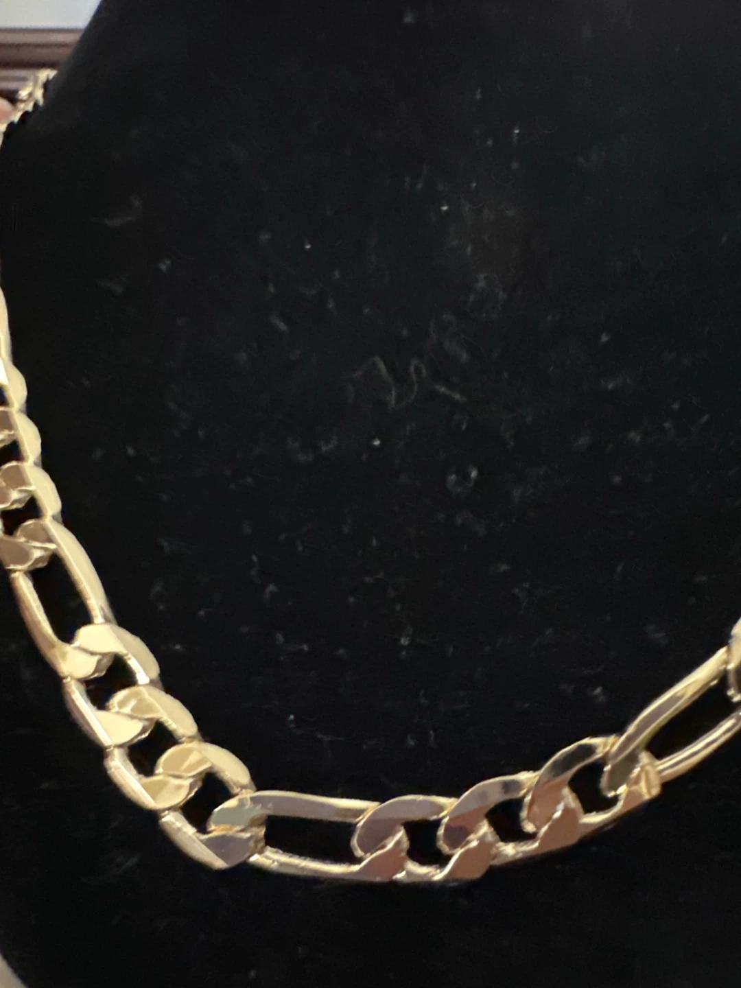 14k Gold laminatedFigaro Chain Necklace - photo 2