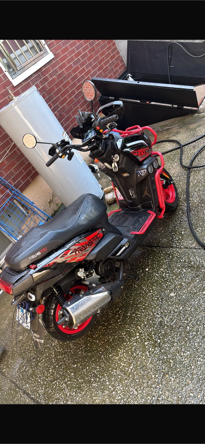 Black and Red Scooter - photo 3